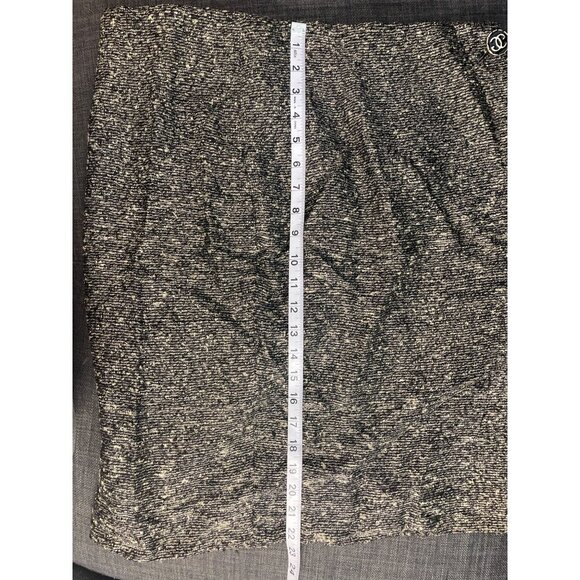 Handmade Black Wrapped Knee Length Pencil Skirt - Picture 7 of 8